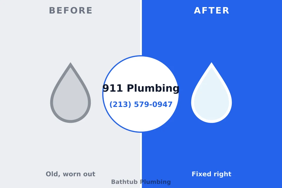 Before and after: plumbing company Willimantic, CT